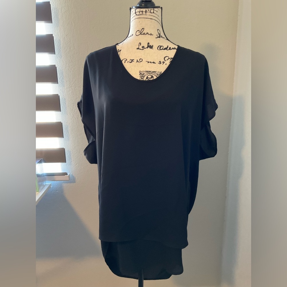 Chic Black Women's Blouse